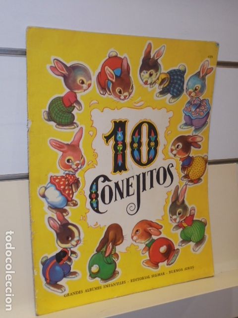 Libros antiguos: 10 CONEJITOS - EDITORIAL SIGMAR - Foto 1