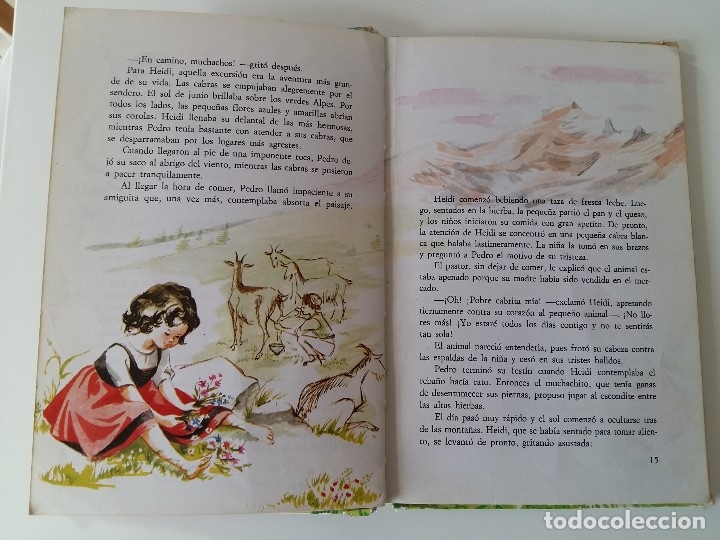 Libros antiguos: Heidi. Editorial Fher. - Foto 3