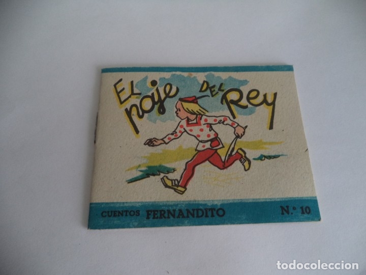 Libros antiguos: Cuentos Fernandito n&ordm; 10 El paje del rey - Foto 1