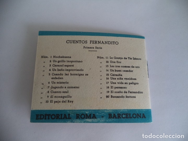 Libros antiguos: Cuentos Fernandito n&ordm; 10 El paje del rey - Foto 3