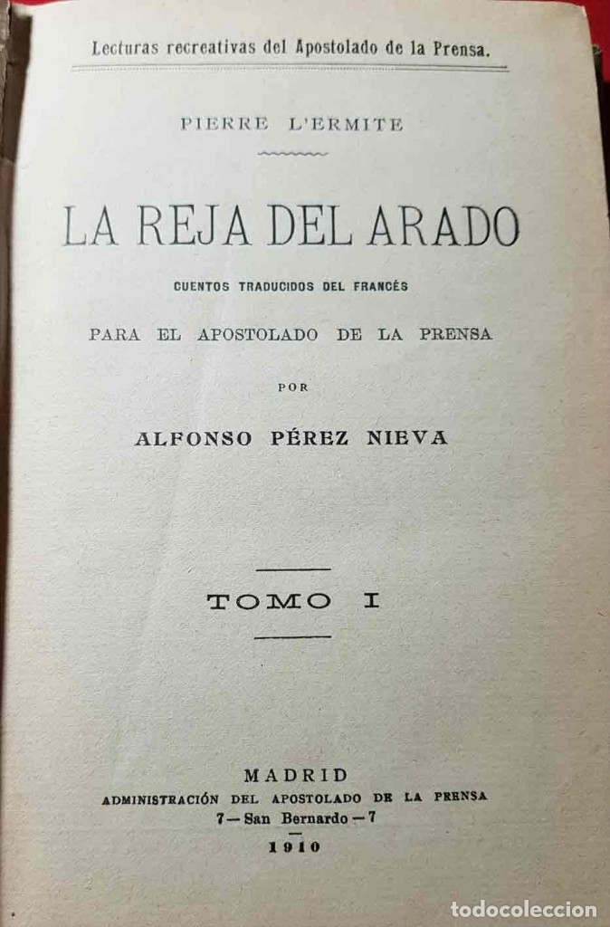 Libros antiguos: CUENTOS DE PIERRE L&Eacute;RMITE, 1910 - Foto 2