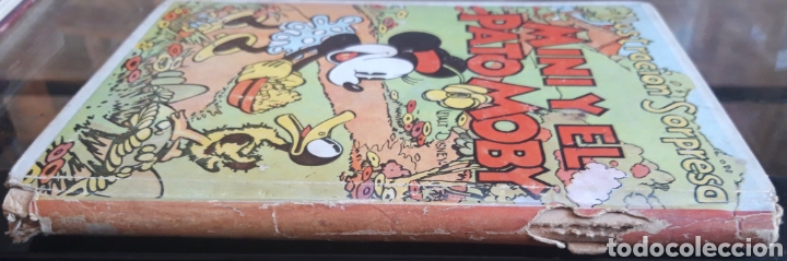 Libros antiguos: Mini y el Pato Moby- Walt Disney- Editorial Molino- 1934 Cuento troquelado con desplegables a color. - Foto 6 - 182378300