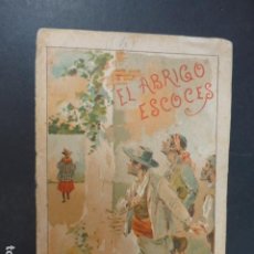 Libros antiguos: EL ABRIGO ESCOCES CUENTO HIJOS DE S. RODRIGUEZ BURGOS ILUSTRADO