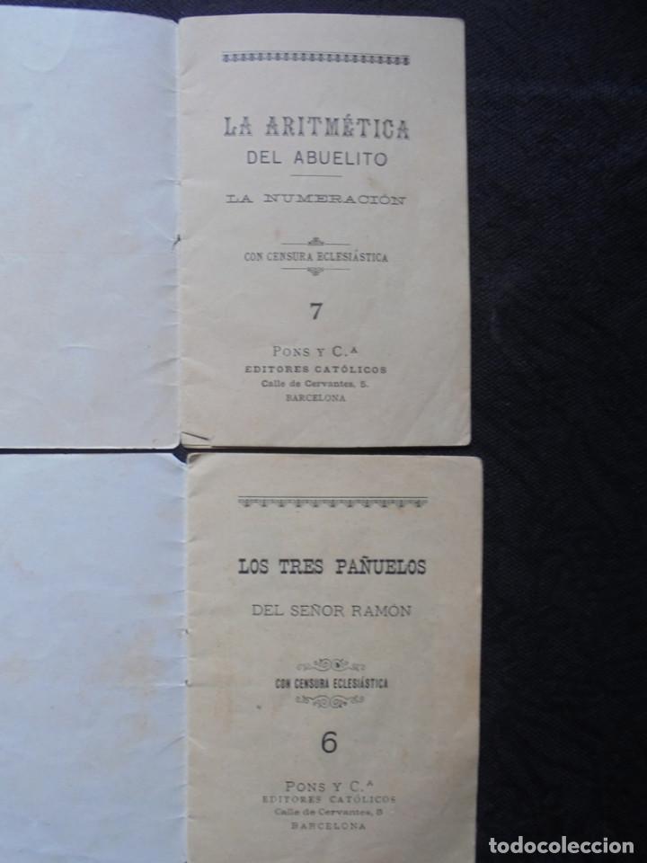 Libros antiguos: 2 libritos antiguos  Edit.Pons Y Ca. - Foto 3