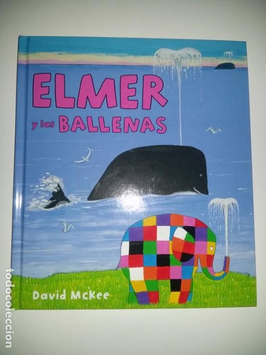 Libros antiguos: Elmer y las ballenas. - Foto 1