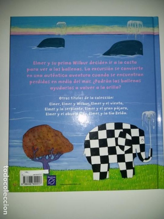Libros antiguos: Elmer y las ballenas. - Foto 2