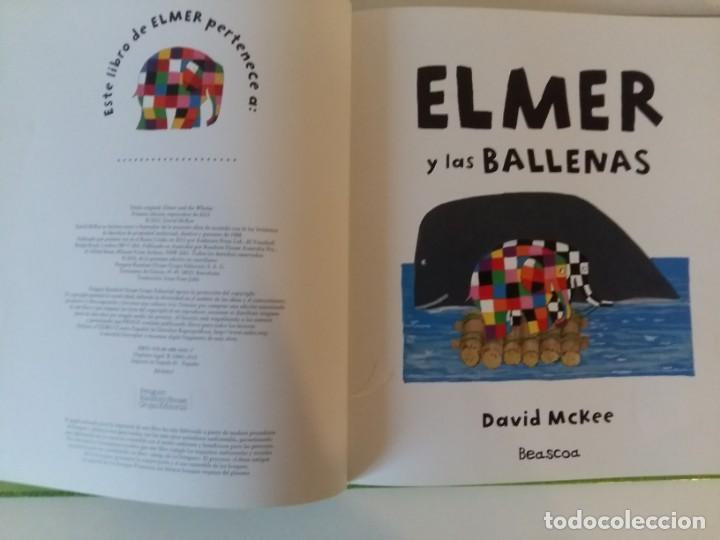 Libros antiguos: Elmer y las ballenas. - Foto 3