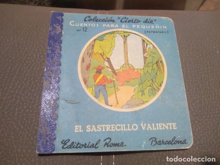 Libros antiguos: Antiguo cuento ElSastrecillo valiente Editorial Roma - Foto 1