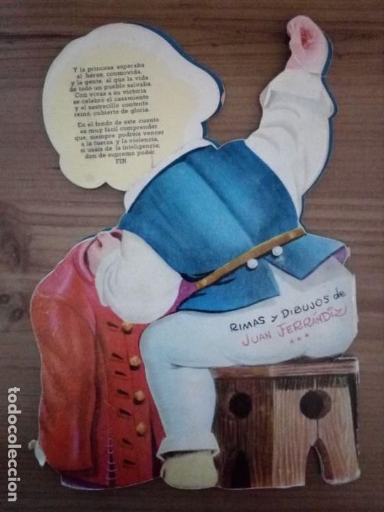 Libros antiguos: El Sastrecillo Valiente 1968 Edigraf Hermanos Grimm - Foto 2