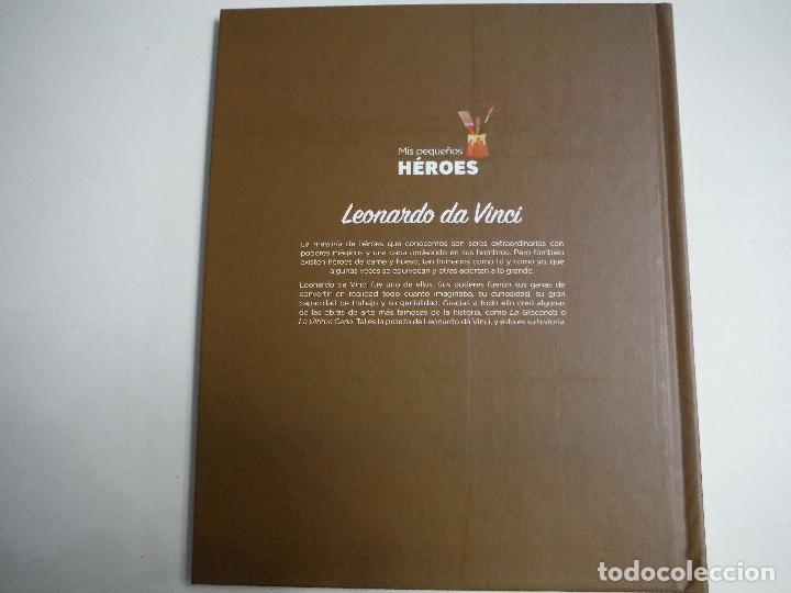 Libros antiguos: LEONARDO DA VINCI MIS PEQUE&Ntilde;OS HEROES - Foto 2