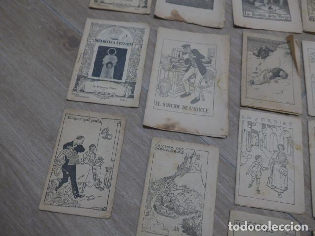 Libros antiguos: Lote 28 antiguos cuentos en catalan de principios s.XX, patufet, originales, catala. Tipo callejas - Foto 8 - 199077043