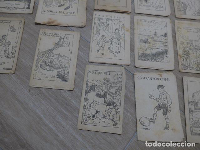 Libros antiguos: Lote 28 antiguos cuentos en catalan de principios s.XX, patufet, originales, catala. Tipo callejas - Foto 9 - 199077043