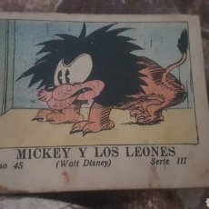 Libros antiguos: MICKEY Y LOS LEONES, ED.SATURNINO CALLEJA, JUGUETES INSTRUCTIVOS MICKEY TOMO 45 SERIE III, 1936, MID. Lote 199314951