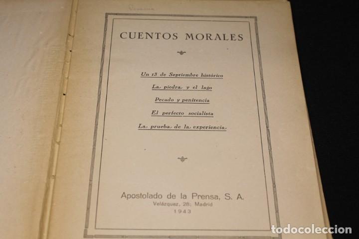 Libros antiguos: CUENTOS MORALES, APOSTOLADO DE LA PRENSA - Foto 2