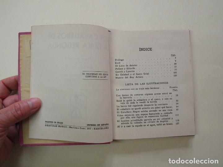 Libros antiguos: LOS CABALLEROS DE LA TABLA REDONDA - LAS OBRAS MAESTRAS AL ALCANCE DE LOS NIÑOS Nº 22 - COL. ARALUCE - Foto 5 - 199840783