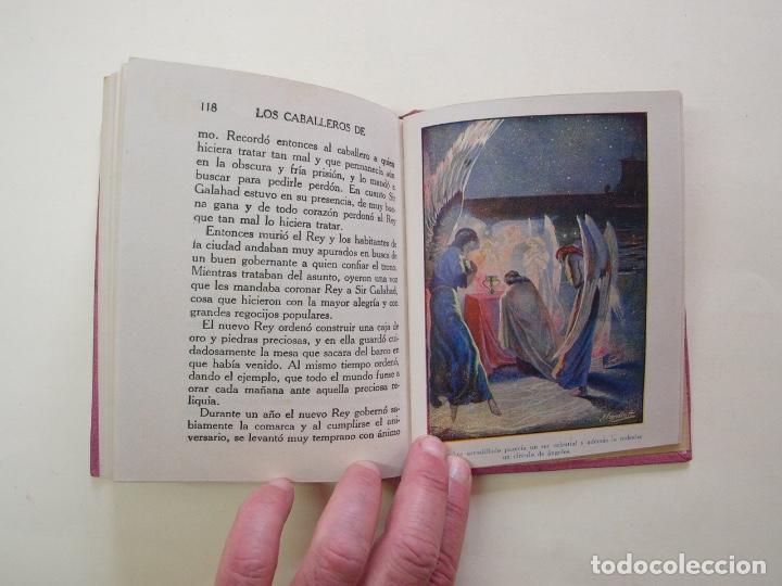 Libros antiguos: LOS CABALLEROS DE LA TABLA REDONDA - LAS OBRAS MAESTRAS AL ALCANCE DE LOS NIÑOS Nº 22 - COL. ARALUCE - Foto 6 - 199840783