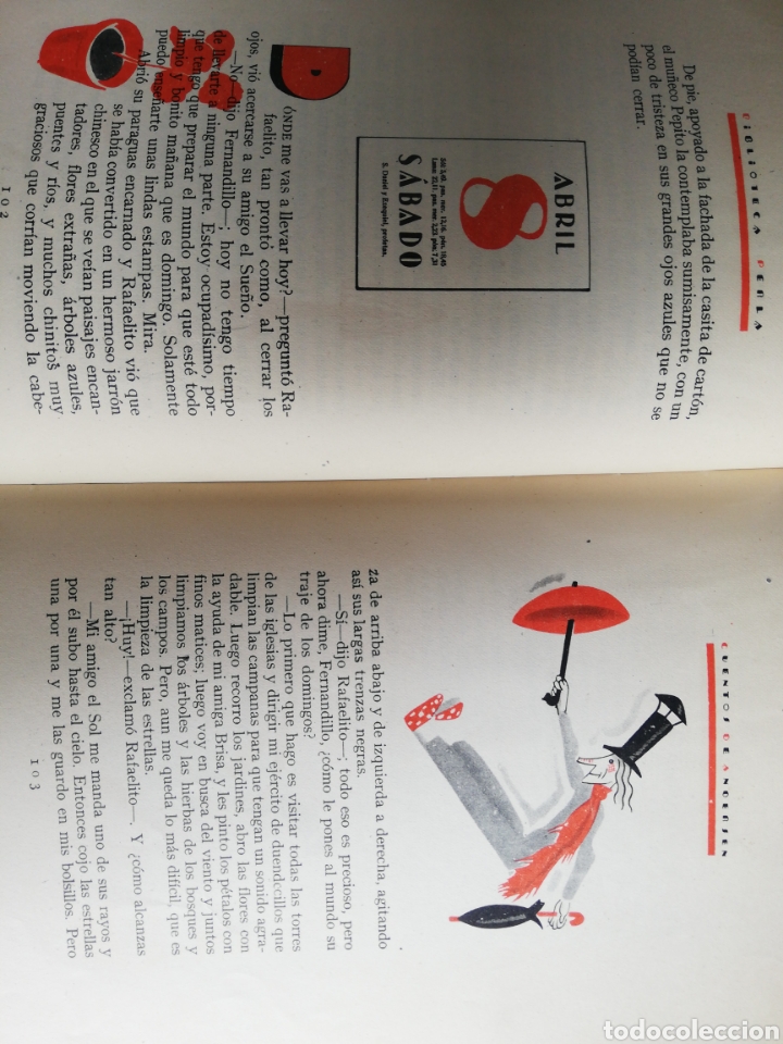 Libros antiguos: CRISTIAN ANDERSEN CUENTOS ESCOGIDOS - Foto 3