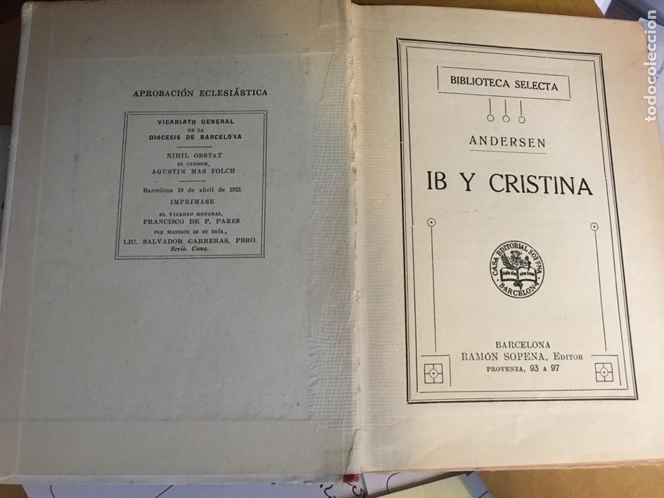 Libros antiguos: CUENTOS DE ANDERSEN - RAMON SOPENA - A&Ntilde;O 1923 - N&ordm; 30 - Foto 3