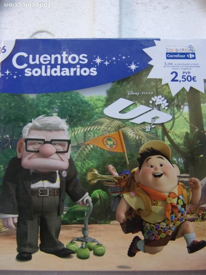Libros antiguos: CUENTOS SOLIDARIOS - UP disney pixar - Foto 1
