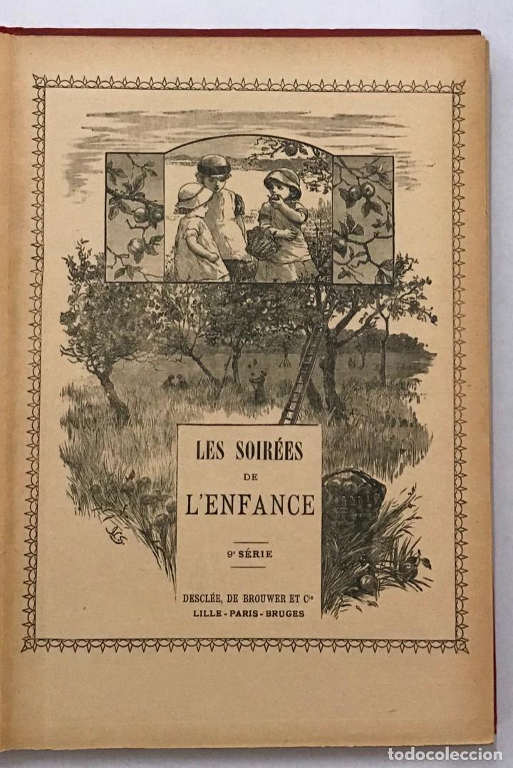 Libros antiguos: LES SOIR&Eacute;ES DE LENFANCE. - Foto 2