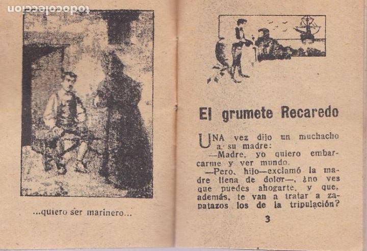 Libros antiguos: El Grumete Recaredo * CALLEJA * - Foto 3