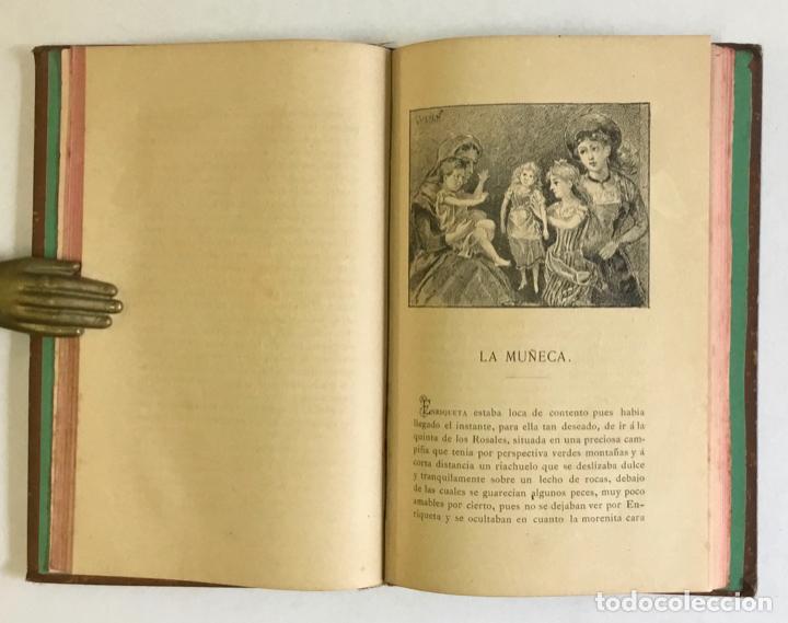 Libros antiguos: CUENTOS DEL HOGAR. - BAR&Oacute;, Teodoro. 1883 - Foto 4