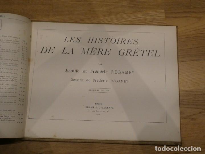 Libros antiguos: LES HISTOIRES DE LA M&Egrave;RE GR&Eacute;TEL - 1916 - Foto 4
