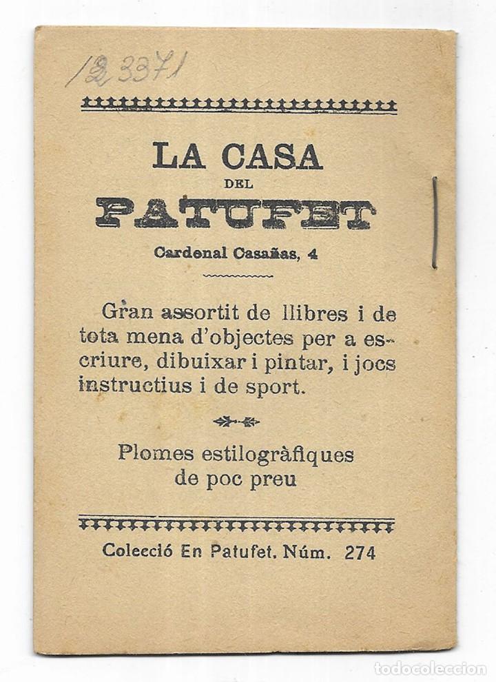 Libros antiguos: Garrotada, La Col. En Patufet n&ordm;-274 Junceda - Foto 2