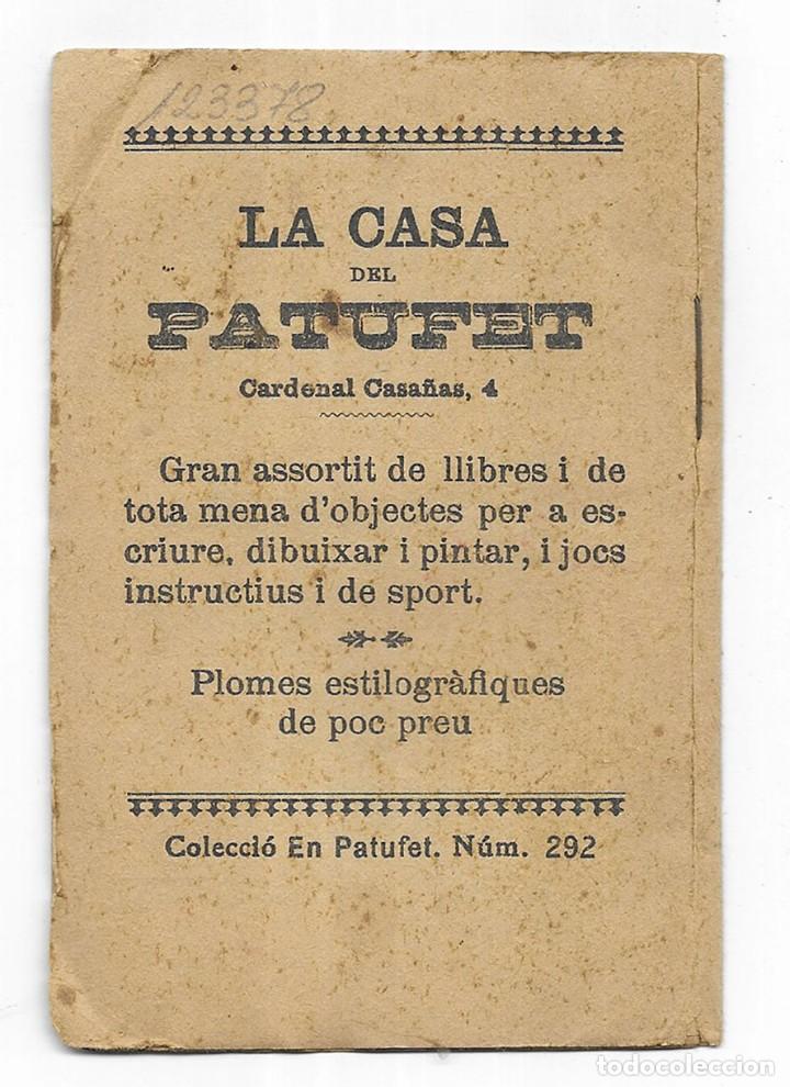 Libros antiguos: Llatzer&oacute;s, El. Col. En Patufet n&ordm;- 292 Junceda - Foto 2