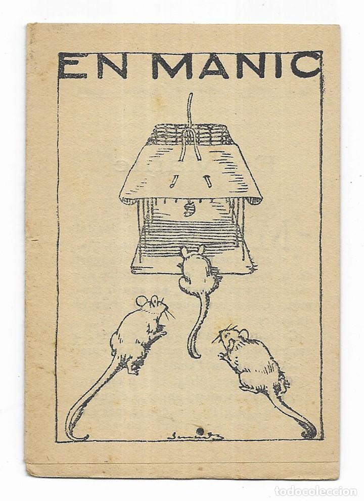Libros antiguos: En Manic. Col. En Patufet n&ordm;- 389 Junceda - Foto 1