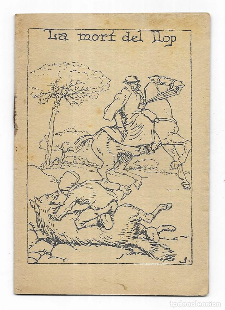 Libros antiguos: Mort del Llop, La . Col. En Patufet n&ordm;- 391 Junceda - Foto 1
