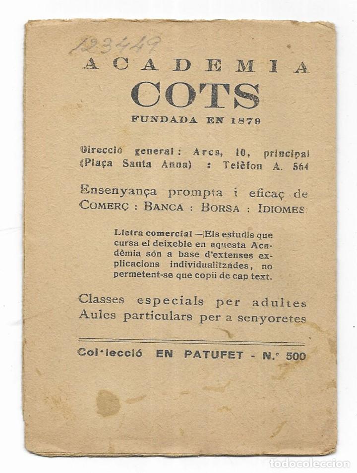 Libros antiguos: Conte del Avi. Col. En Patufet n&ordm;-500 - Foto 2