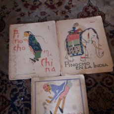 Libros antiguos: TRES CUENTOS DE PINOCHO, DE 1919 DE CALLEJA. Lote 214423621