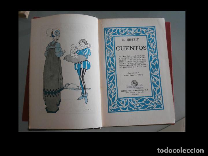 Libros antiguos: Cuentos. E. Nesbit - Foto 2