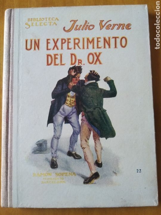 Libros antiguos: Un experimento del Dr.Ox. julio verne - Foto 1