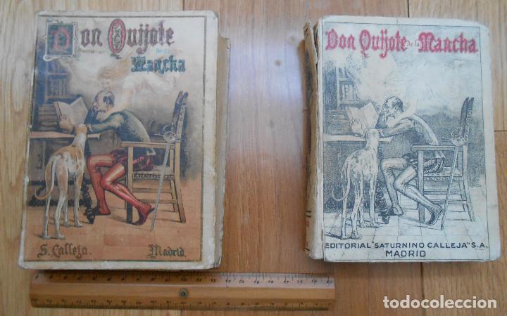Libros antiguos: Dos Quijotes de Calleja de 1905 - Foto 1