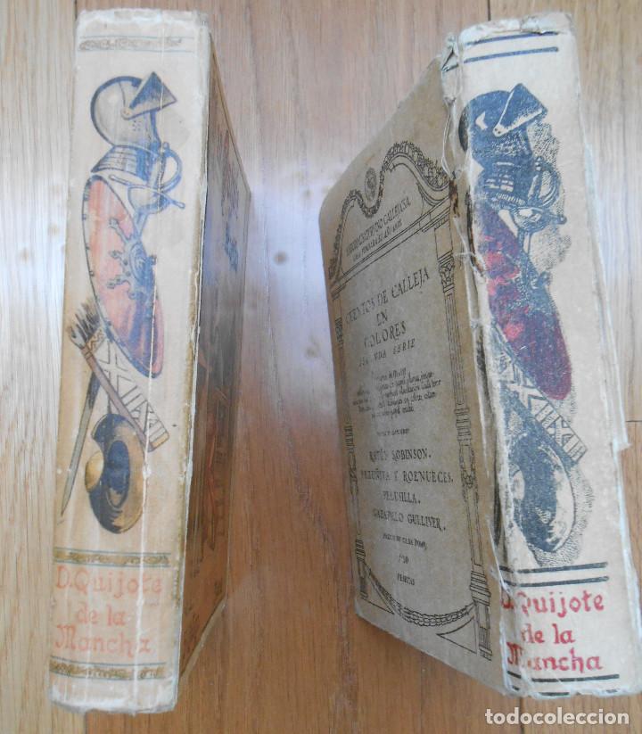 Libros antiguos: Dos Quijotes de Calleja de 1905 - Foto 4