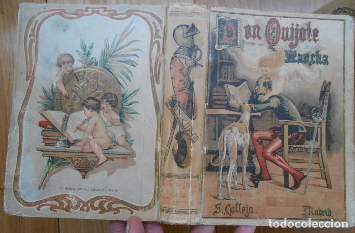Libros antiguos: Dos Quijotes de Calleja de 1905 - Foto 5