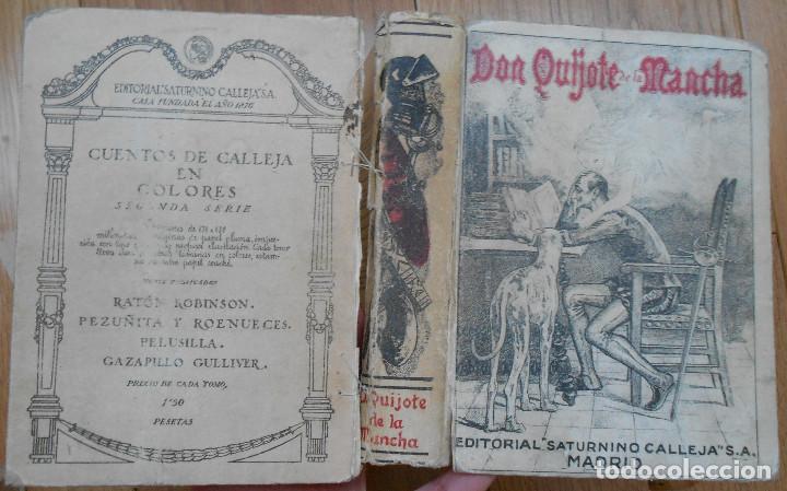 Libros antiguos: Dos Quijotes de Calleja de 1905 - Foto 6