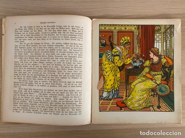Libros antiguos: Walter Crane Bilderbücher - Prinzessin Wunderstern - twietmeyer , Leipzig - 19th. - Foto 3 - 221245888