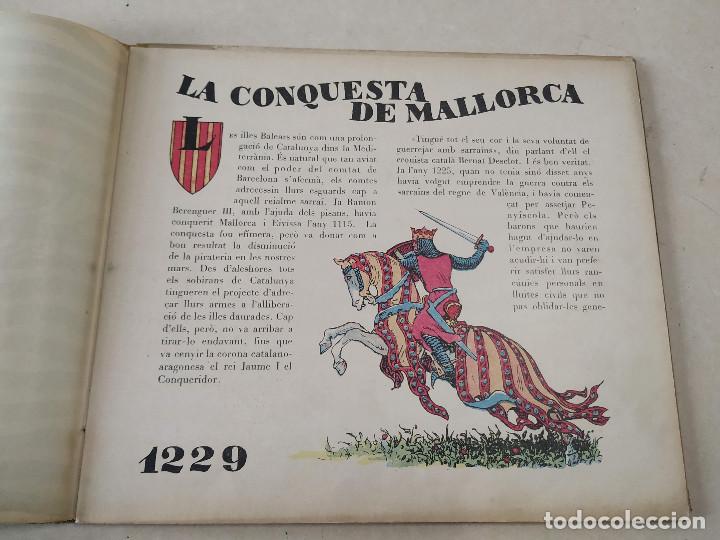 Libros antiguos: LA CONQUESTA DE MALLORCA - IL&middot;LUSTRACIONS DE JUNCEDA - Foto 3