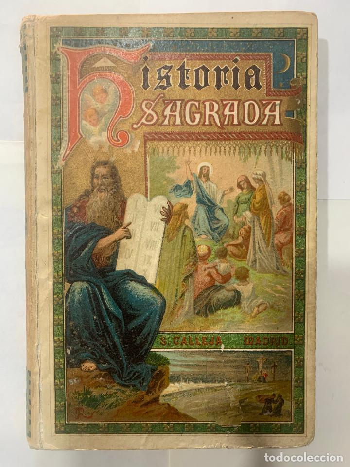 Libros antiguos: Historia Sagrada - Foto 1