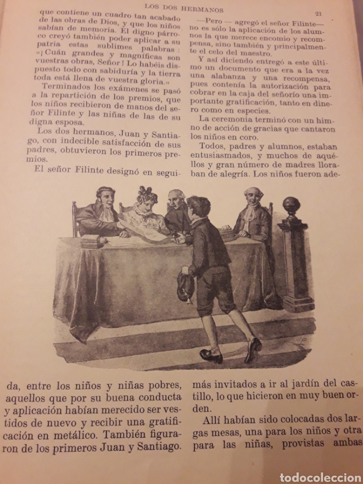 Libros antiguos: Los dos Hermanos de 1919 de Sopena - Foto 4
