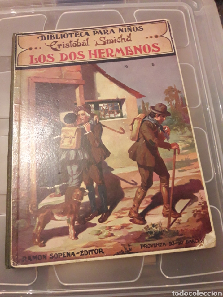 Libros antiguos: Los dos Hermanos de 1919 de Sopena - Foto 1