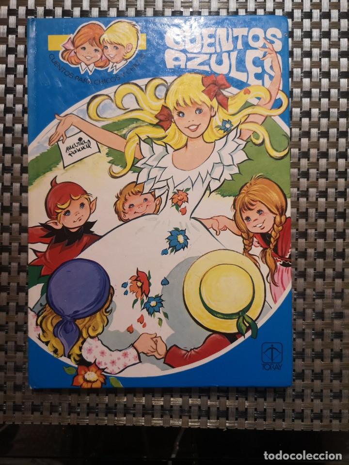 Libros antiguos: Cuentos Azules de Mar&iacute;a Pascual - Foto 1