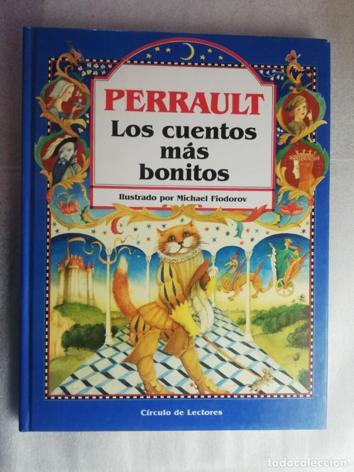 Antiquarische Bücher: PERRAULT LOS CUENTOS MÁS BONITOS. TAPAS DURAS