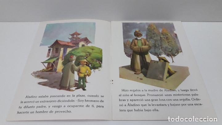 Libros antiguos: CUENTO INFANTIL . ALADINO Y LA LAMPARA MARAVILLOSA . FANTASIAS EVA . ORIGINAL AÑOS 60 - Foto 3 - 233712925
