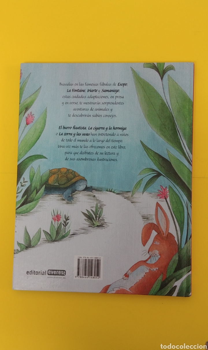 Libros antiguos: Fabulas de siempre. Editorial Everest - Foto 2