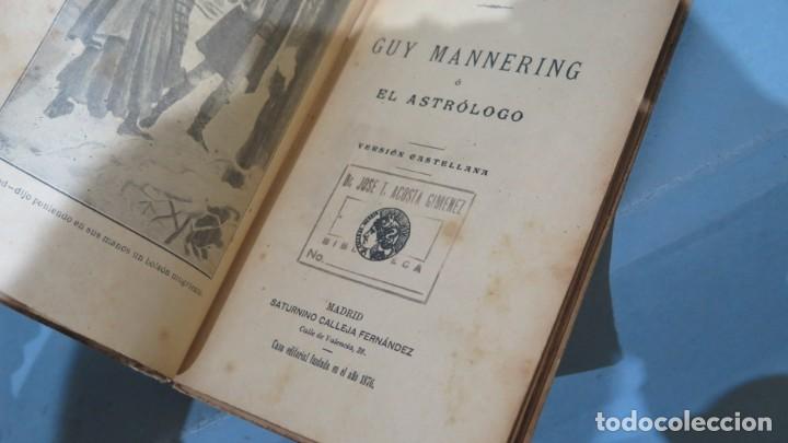 Libros antiguos: GUY MANERING. WALTER SCOTT. CALLEJA - Foto 3