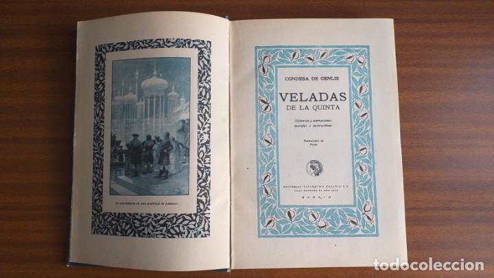 Libros antiguos: Veladas de la quinta --- Condesa de Genlis - Foto 13